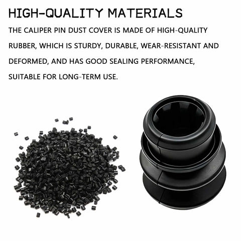 Brake Caliper Pin Bushing Kit Fits Honda Chevy Pontiac And More Rubber Caliper Slide Pins Boots Sealing Replacement