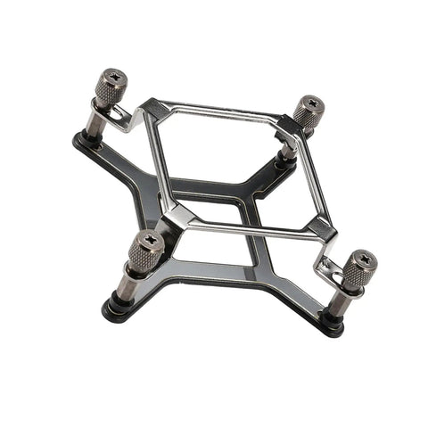 Water Cooling Mounting Bracket Kit For PC Heatsinks And Radiators Sturdy Metal Construction with hardware visible