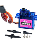 SG92R 9G Micro Servo Kit For Arduino Projects Analog Servo Motors Tiny Mini Servos With 360 Degree Continuous Rotation 4.8V To 6.0V