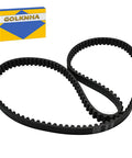 Ultimate Rear Drive Belt 133T Fits Harley Davidson Softail Models Replaces 40058-07 in black rubber, showing teeth detail and packaging.