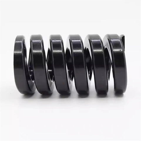 Heavy Duty Black Die Mold Compression Springs Made From Tough Alloy Steel for Industrial Stamping, 65mm length, 20mm OD