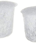 Charcoal Water Filter Replacement Twin Pack Made Of Nonwoven Polyester And Activated Charcoal Imported Quality For Clean Tasting Water Easy Swap For Coffee Makers And Filtration Systems