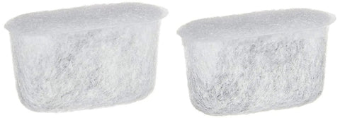 Charcoal Water Filter Replacement Twin Pack Made Of Nonwoven Polyester And Activated Charcoal Imported Quality For Clean Tasting Water Easy Swap For Coffee Makers And Filtration Systems