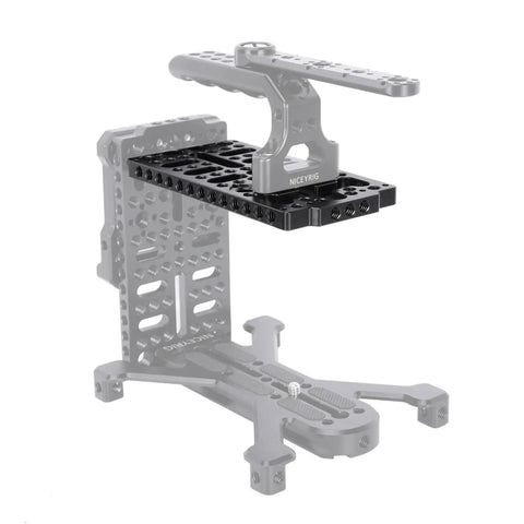 Universal Cheese Plate Cinema Camera Mounting Plate Fits Sony FX3 FX30 BMPCC 6K Pro URSA Mini And DSLRs on rig