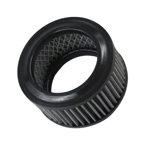 PO5050A Polyester Air Compressor Filter Element Replacement for Easy Install Compatible with P05050A and P5050A shown in close-up angle