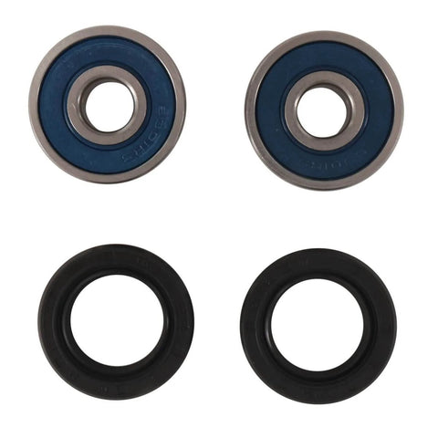 Front Wheel Bearing Kit 25-1684 For Honda GROM 125A 18 Beefed Up Replacement With ABEC 3 High Speed Bearings, Double Lip TC Seals