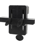 Straight Shooter Cabinet Door Alignment Jig And Quick Draw Hang Mounting Fixture with adjustable arms for fast hinge setup.