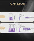 Size chart for Car Fuses Assortment Kit 1200 Pieces With 520 Standard Fuses And 680 Pullers, 2A To 40A Zinc, Color Coded Current Ratings