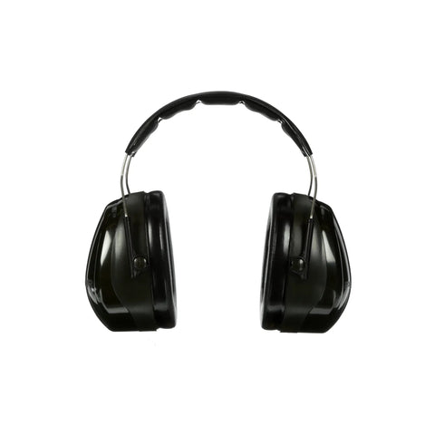 Peltor Optime 101 Over The Head Earmuffs Hearing Protection NRR 27 dB Green Heavy Duty Built For Busy Job Sites And Airports No Sweat Noise Blocking With Cushioned Headband And Adjustable Fit