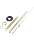 Replacement Wall Clock Movement Kit With Quartz Motor Hands And Fittings for Pendulum Mechanism, metal and plastic parts