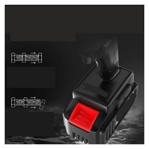 Gangsuqd Brushless Impact Wrench battery pack showing rapid swap technology for high torque cordless electric power tool.