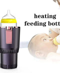 2 In 1 Car Cup Cooler Warmer Digital Temp Display Beverage Chiller Heater Keeps Your Daily Brew Ice Cold Or Piping Hot Road Trip Essential For Coffee Water And Milk On The Go Blue 105X95X165Mm with baby feeding bottle