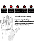 Sizing chart showing palm width for ANSI A3 Cut Resistant Work Gloves With Grippy PU Coating For Men And Women, Size Large shown as 4-4.5 inch.
