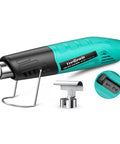 Mini Heat Gun 380W Fast Heating With Dual Temperature 480F To 850F Overheat Protection Reflector Nozzle 4.9Ft Cord