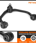 Front Upper Control Arm Kit With Ball Joint For RWD Ford Ranger And Mazda B Series Trucks 1998 To 2011 Mazda B2300 B2500 B3000 B4000 1 Piece Coil Spring Front Suspension 10pc Replacement black arm with upgraded bushings
