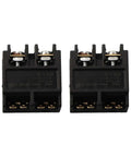 Heavy Duty Push Button Switch Replacement Kit For Angle Grinders And PCS Polishers Wiring Terminal Connector Pack Style A Easy Install Two Switches Included Grinder Parts And Accessory Upgrade.