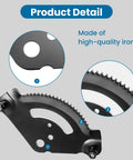 Close-up of Steering Gear Pinion Gear For Lawn Mower Replacement Fits Cub Cadet LTX LT Series Toro Troy Bilt Craftsman MTD Models