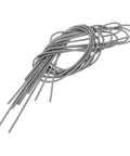 Five Pack Stainless Steel Extension Springs For Machinery And Linkage, 2.4 Mm Inner Diameter, Heavy Duty Industrial Grade, Ideal For Automation Feedback, DIY Repairs, And Quick Machine Adjustments. coiled stainless steel springs
