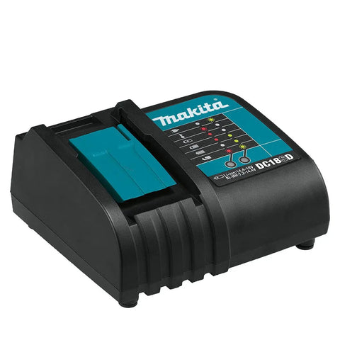 Super Quick 7.2-18V LXT Battery Charger With Smart Chip And Built In Cooling Fan shown at an angle