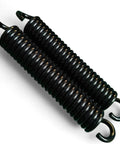 Beefed Up Workhorse Set Of Two Heavy Duty Extension Springs Twenty Inch Long, black coil springs for garage jobs.
