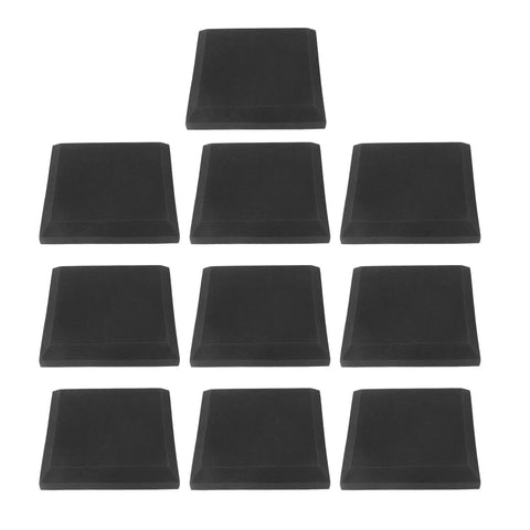 Premium Soundproof Foam Panels for Studio Acoustic Treatment and Noise Reduction Wall Tiles in a pack of ten, 30X30Cm.