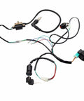 Kick Start Wiring Harness Kit With Stator For 50cc To 140cc Pit Dirt Bikes And ATVs CDI Coil Spark Plug Magneto Assembly.