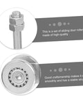 Sliding Door Track Roller Set For Heavy Duty Industrial And Home Use Replacement Steel Barn Door Wheel close-up