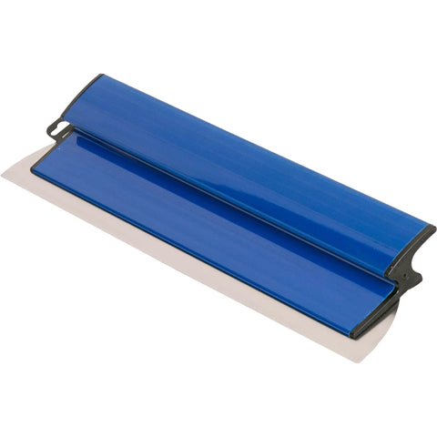 ProSkim 24 Inch Drywall Tool For Ultra Smooth Finish Lightweight Skimming Blade Set shown in close-up angle