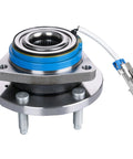 Front Wheel Bearing And Hub Assembly 513121 Replacement For 2000 To 2011 Chevy Impala Monte Carlo with ABS, close-up view.