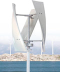Vertical Helix Wind Turbine Kit With MPPT Controller 12V 24V 48V 10000W Portable Wind Power Generator 3 Blade Turbine