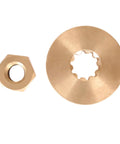 Thrust Washer And Prop Nut Kit For Mercury Outboard Motors 9.9HP To 25HP Durable Marine Grade Replacement Includes 858498 8M0027793