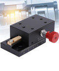 Mini Sliding Linear Stage For Woodworking Tools X Axis Travel 60x40x30mm Manual Fine Tuning Aluminum Alloy Construction