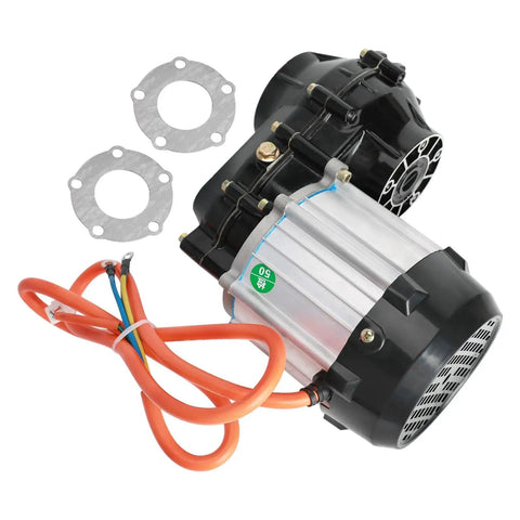 Brushless motor from 30 Inch Rear Axle Kit With 36V 1000W Brushless Motor And Differential Gearbox Beefed Up 3 Stud Wheel Hubs And Brake Disc