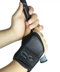 Person using Golf Swing Training Wrist Brace For Right Hand Boost Distance And Accuracy With Wrist Guard And Swing Plane.
