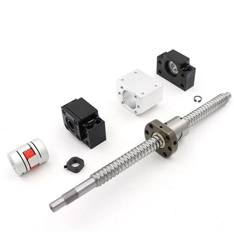 Pro Grade 8mm Pitch Ball Screw Nut Kit SFK0802 for Tiny Linear Machines with components