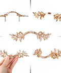 Antique Rose Gold Zinc Alloy Cabinet Pulls Set Of 10 For Farmhouse Kitchens And Vintage Dressers, 2.5 Inch Center To Center
