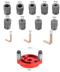 Self Centering Doweling Jig For Accurate Straight Holes With Adjustable Dowel Drill Guide 2 To 10 Mm Handheld Woodworking Locator