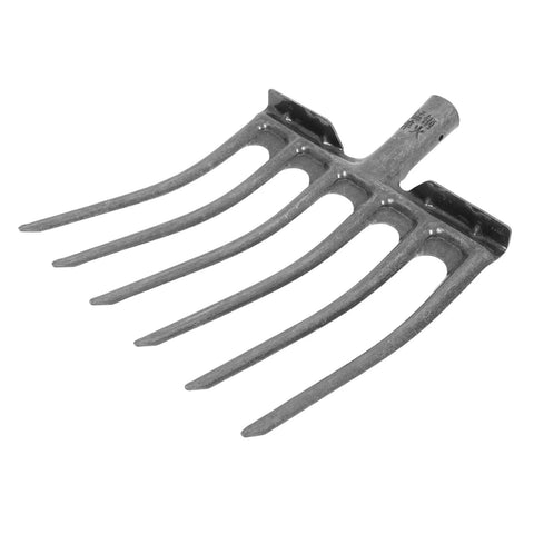 High-Performance Steel Soil Loosening Fork With Four-Tooth Design For Deep Soil Aeration And Easy Mount Handle