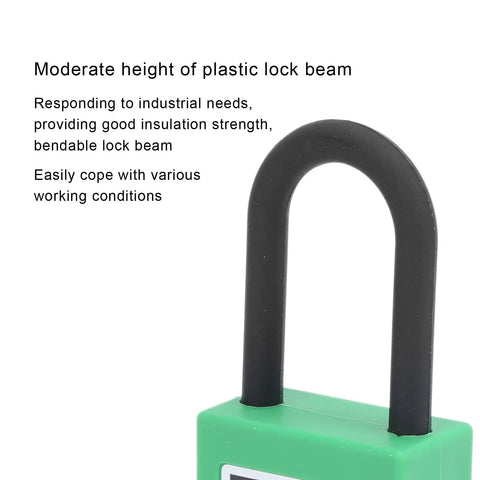 5 Pack Industrial Lockout Tagout Padlocks Green With Keyed Different Design Engineered To Survive Hella Rough Shifts Built Dang Tough For Dead Simple Machine Guarding And Tagging