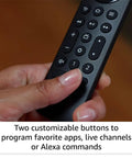 Alexa Voice Remote Pro For Fire TV With Remote Finder Backlit Buttons TV Controls Volume And Power Hands Free Newest Model And Easy Setup For Seamless Home Theater