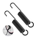Two Pack Mini Bike Kickstand Springs 10cm Universal Replacement Side Kickstand Springs For Motorcycle Scooter Dirt Pit Bike Built Tough Steel Black Finish