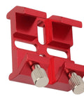Dovetail Base Finder Scope Mount Bracket For Precise Track Cutting Aluminum Alloy Optical Telescope Red Finish with dual thumbscrew locks