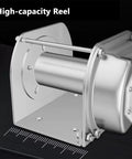 Stainless Steel Hand Winch With Two Way Self Locking Manual Crank And 360 Degree Rotatable Handle heavy duty reel