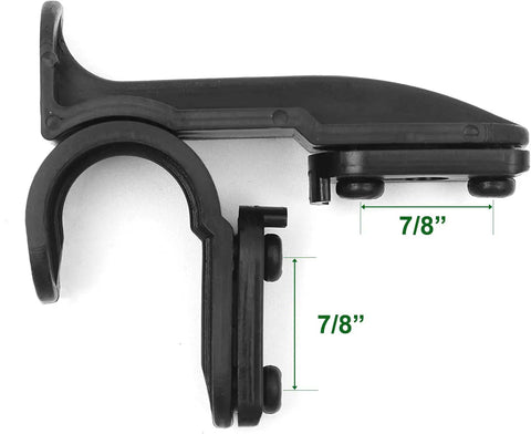 Mailbox Latch Replacement Kit For Group Standard And Post Mailboxes Door Latch Replacement Easy Install showing side dimensions