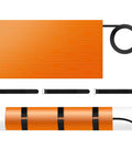 EZIRVLIFE PVC Pipe Heating Blanket 17 By 9 Inches silicone pad with straps and cord for heating plastic pipes.