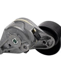 Heavy Duty Serpentine Drive Belt Tensioner With One Accessory Drive Belt Assembly Fits Your Ride Needs Silent Engines This Stops Squealing Noise Save Dough By Preventing Failures Skip Shop Calls To Buy Quality Set Now To Go Far. metal tensioner assembly with black pulley