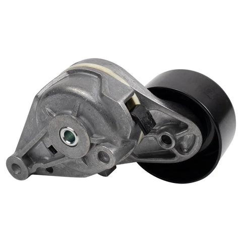 Heavy Duty Serpentine Drive Belt Tensioner With One Accessory Drive Belt Assembly Fits Your Ride Needs Silent Engines This Stops Squealing Noise Save Dough By Preventing Failures Skip Shop Calls To Buy Quality Set Now To Go Far. metal tensioner assembly with black pulley