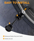 8mm Swingarm Spools Sliders Stand Universal M8 Black for Most Sport Bikes Street Bikes 600Cc 1000Cc Models Like CBR GSXR