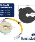 Steering Torque Sensor Replacement for Ford Escape and Mercury Mariner 2008-2012 Direct Fit with dimensions shown