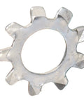1/4 Inch External Tooth Lock Washer 100 Pack Zinc Plated For Tight Lock And Clean Finish With Hidden Teeth Design Ideal For DIY Projects And Pro Hardware Applications